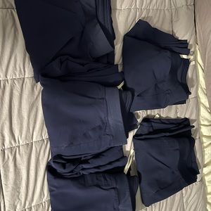 *bundle* navy mens figs Axim cargo scrub pants